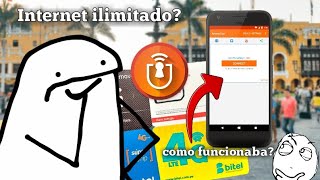 Internet Ilimitado  cómo funcionaba ANONYTUN [upl. by Geilich]