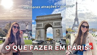 3 DIAS EM PARIS  O que fazer Roteiro Completo [upl. by Nnalyrehc549]