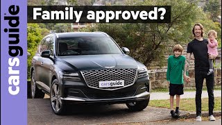 Genesis GV80 2024 review 35T Luxury  Longterm family test of Koreas Audi Q7 Volvo XC90 rival [upl. by Arais]