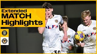 Extended Highlights  Harrogate Town v Newport County [upl. by Broome477]