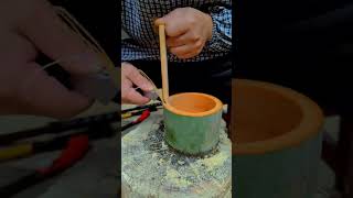 Make a storage box with bamboo and make bamboo weaving craftsmen by hand [upl. by Aehsal]