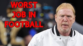 NFL Writer Raiders Have the WORST Job Opening in Football [upl. by Dimah]