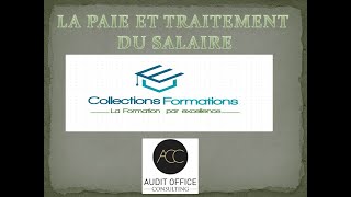 PAIE ET TRAITEMENT DU SALAIRE [upl. by Noissap]