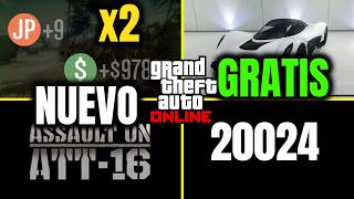 😎NUEVA SEMANA de BONIFICACIONES GTA 5 ONLINE HOY DESCUENTOS REGALAN DINERO 2024 [upl. by Eileek]