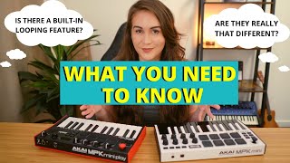 AKAI MPK MINI PLAY VS AKAI MPK MINI MK3 [upl. by Akeihsat230]