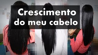 COMO MEU CABELO ESTÁ CRESCENDO TANTO [upl. by Yednarb]