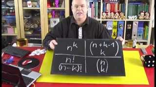 Kombinatorik  1 Variationsregel  Mathematik  Stochastik [upl. by Portwin]