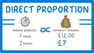 GCSE Maths  What Does Directly Proportional Mean 89 [upl. by Ladnek]