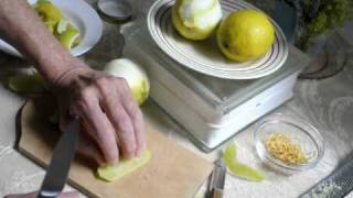 all about lemon zest and peel  from la Cucina di TerrESa [upl. by Aicittel]