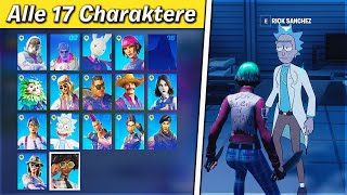 Alle 17 Charaktere in Fortnite Season 7 Charakter Orte 1 2 3 4 5 6 7 8 9 10 11 12 13 14 15 16 17 [upl. by Starks327]