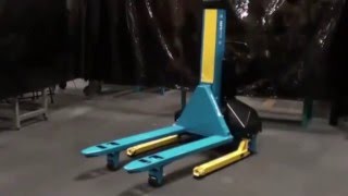 Bishamon Unilift Uni20 Pallet Stacker gives you the best of both worlds [upl. by Killen]