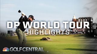 2024 Alfred Dunhill Links Championship Round 3  DP World Tour Highlights  Golf Channel [upl. by Nylevol]