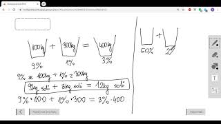 Procenty w zadaniach tekstowych  zadania z solankami klasa 7 [upl. by Lewls]