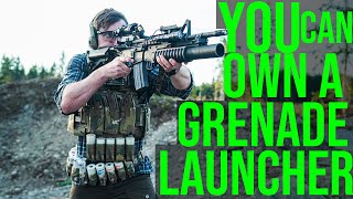 You can own a Grenade Launcher 40mm not a flare launcher [upl. by Aohk]