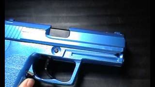 HFC USP HA112 P8 Shooter Handgun Review airsoft [upl. by Annawahs531]