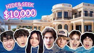 Epic Hide and Seek in a Mega Mansion wins 10000 [upl. by Junia]