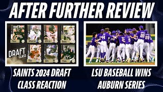 Saints Draft Recap  LSU Baseball Wins Auburn Series  PelicansThunder Game 3 Preview [upl. by Libbey]