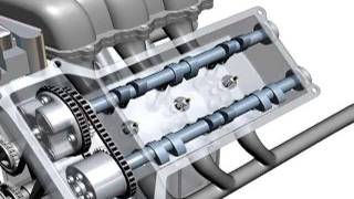 How an engine works  comprehensive tutorial animation featuring Toyota engine technologies 2008 [upl. by Richart]