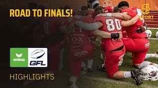 Alle Defensive Highlights der Halbfinale  ERIMA German Football League 2024  SDTV Football [upl. by Tarabar]