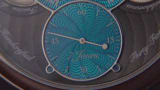 BOVET Fleurier 19Thirty Guilloche Turquoise dials [upl. by Nosaes932]