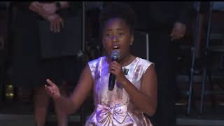 11yr old Opera Singer for Congressman John Lewis USPS Ceremony [upl. by Lorianne279]