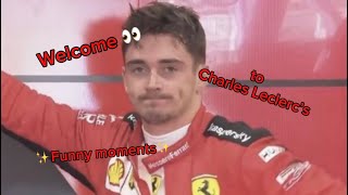 Charles Leclerc funny moments [upl. by Ynad83]