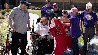 American Legion Riders travel 100 Miles for Hope [upl. by Rior356]