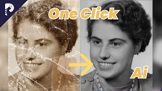 AI Tools to Restore Old Photos by One Click｜How to Restore Old Photos？ [upl. by Bennion]