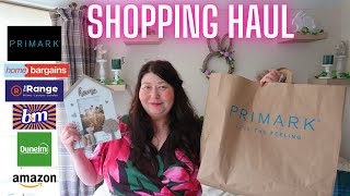 PRIMARK HOME BARGAINS BampM THE RANGE  AMAZON SHOPPING HAUL [upl. by Halli892]