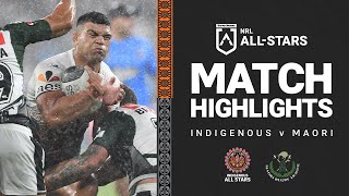 NRL All Stars 2022  Maori v Indigenous Match Highlights  NRL [upl. by Wagstaff421]