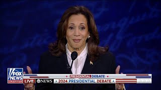 Harris pressed on whether economy is better off than 4 years ago [upl. by Eenafit]