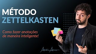 ZETTELKASTEN Como aprender mais rápido usando o Método Zettelkasten [upl. by Estus687]