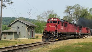 WNYP C430’s 432 and 431 Through Utica PA on ￼6623 [upl. by Mussman]