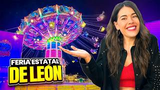 Feria Estatal de LEÓN 🇲🇽 ¡Es Espectacular MEXICO 4K [upl. by Anaillil640]