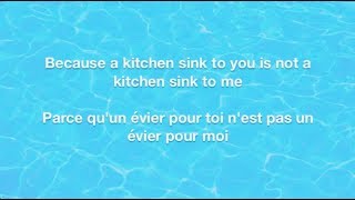 Kitchen Sink  Twenty One Pilots Lyrics EnglishFrançais [upl. by Edialeda36]