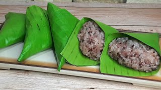 EASY TO MAKE PUTO MAYA RECIPE  Puto Maya Bisaya Version [upl. by Otreblide]