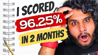 Class 12 How I Scored 96 in LAST 2 MONTHS ✨  Tips Tricks amp Study Strategy  cbse class12 [upl. by Imelida]