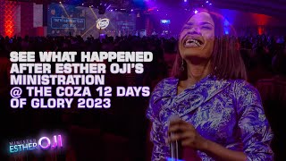 Minister Esther Oji Live Performance at the COZA 12DG 2023 [upl. by Drahnreb]