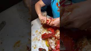 Freshest Lobster Claw very tender Angry Crab Shack HendersonLas Vegas eatandoutlasvegas [upl. by Alexis975]