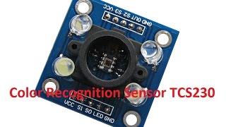 Arduino and TCS230 Color Recognition Sensor [upl. by Asilenna]