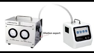 ZR G06 Particle Diluter Operation video [upl. by Schick]