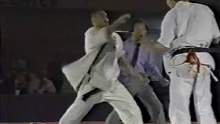 World Oyama Karate Idriys Eyssallenne knockout highlights [upl. by Fedora]