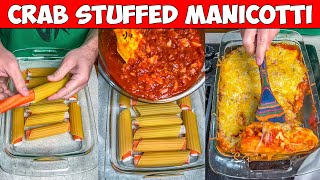 Crab Stuffed Manicotti The Easy Recipe You Need to Try [upl. by Francine631]