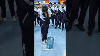 Fun physics class How to siphon water using hands [upl. by Htebizile465]