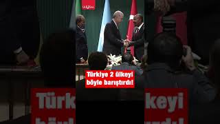 Türkiye Somali ve Etiyopyayı barıştırdı shorts türkiye keşfet erdoğan [upl. by Xonel]