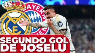 JOSELU HÉROE  EL GOL que DESATÓ la LOCURA MADRIDISTA  REAL MADRID 2  FC BAYERN 1 [upl. by Ardelle]