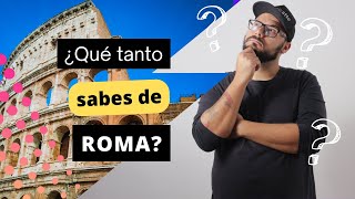 ✈¿Eres un experto en Roma 🏛️🇮🇹 ¡Descubre qué tanto sabes con este quiz 🧠✨ [upl. by Deeas]