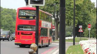 Buses in central London 3rd September 2011 [upl. by Esor]