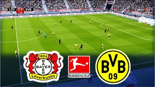 BAYER LEVERKUSEN vs BORUSSIA DORTMUND  BUNDESLIGA 20232024 [upl. by Eseuqram802]