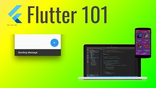 Flutter 101 ep 12 SnackBar [upl. by Anirbys322]